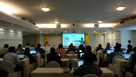 Último día de trabajo en el taller de Santiago de Chile