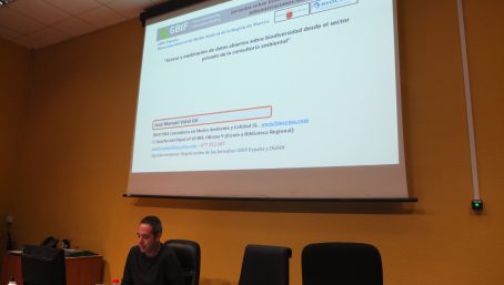 Acceso y explotación de datos abiertos de biodiversidad de las administraciones públicas desde el sector privado de consultoría ambiental y ordenación del territorio - José Manuel Vidal (Biocyma)