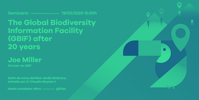 Joe Miller, Director de GBIF, ofrece en el Real Jardín Botánico el Seminario “The Global Biodiversity Information Facility after 20 years”