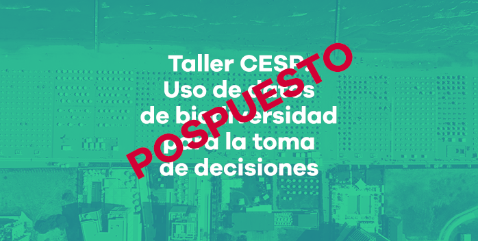 El taller internacional sobre Uso de datos en la toma de decisiones de abril en Chile se pospone debido al COVID-19