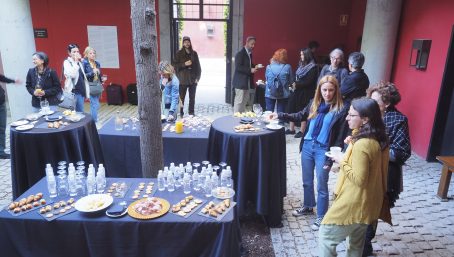 Desayuno en el Invernadero de los bonsáis